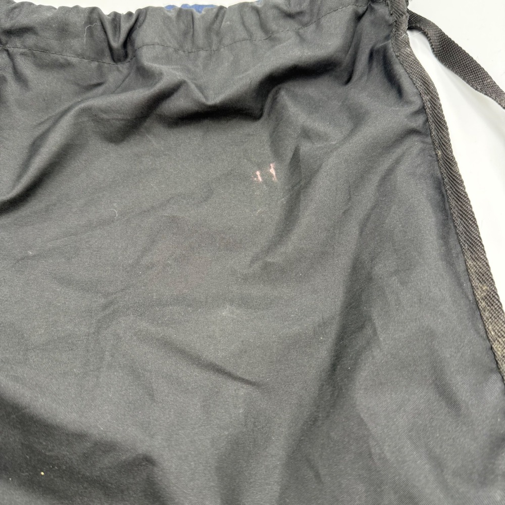 Nike Drawstring Cinch Sackpack Backpack Navy Blue… - image 4